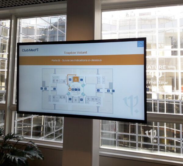 orientation du public en bâtiment