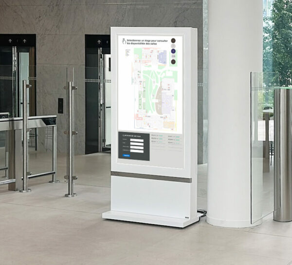 affichage pour accueil client