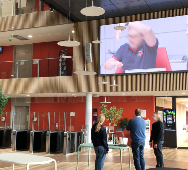 affichage grand format accueil