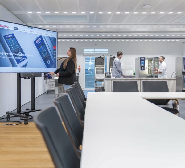 installation d'un showroom client