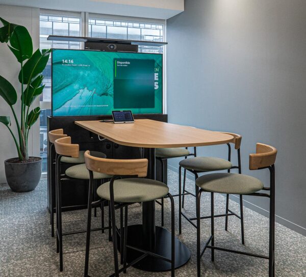 salle de visioconférence en entreprise
