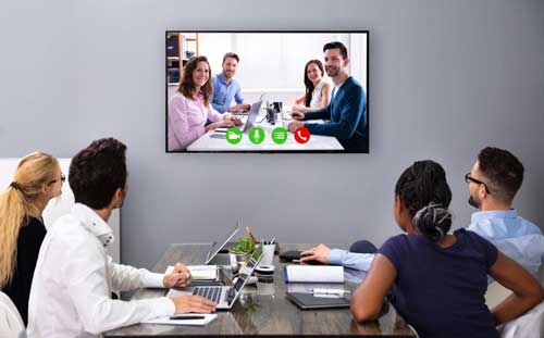 Salle de visioconférence