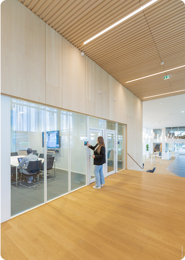 Salle de réunion sécurisée