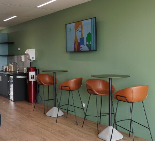 Affichage dynamique chez Rail Logistics Europe