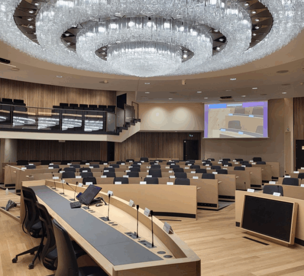 intégration audiovisuelle auditorium