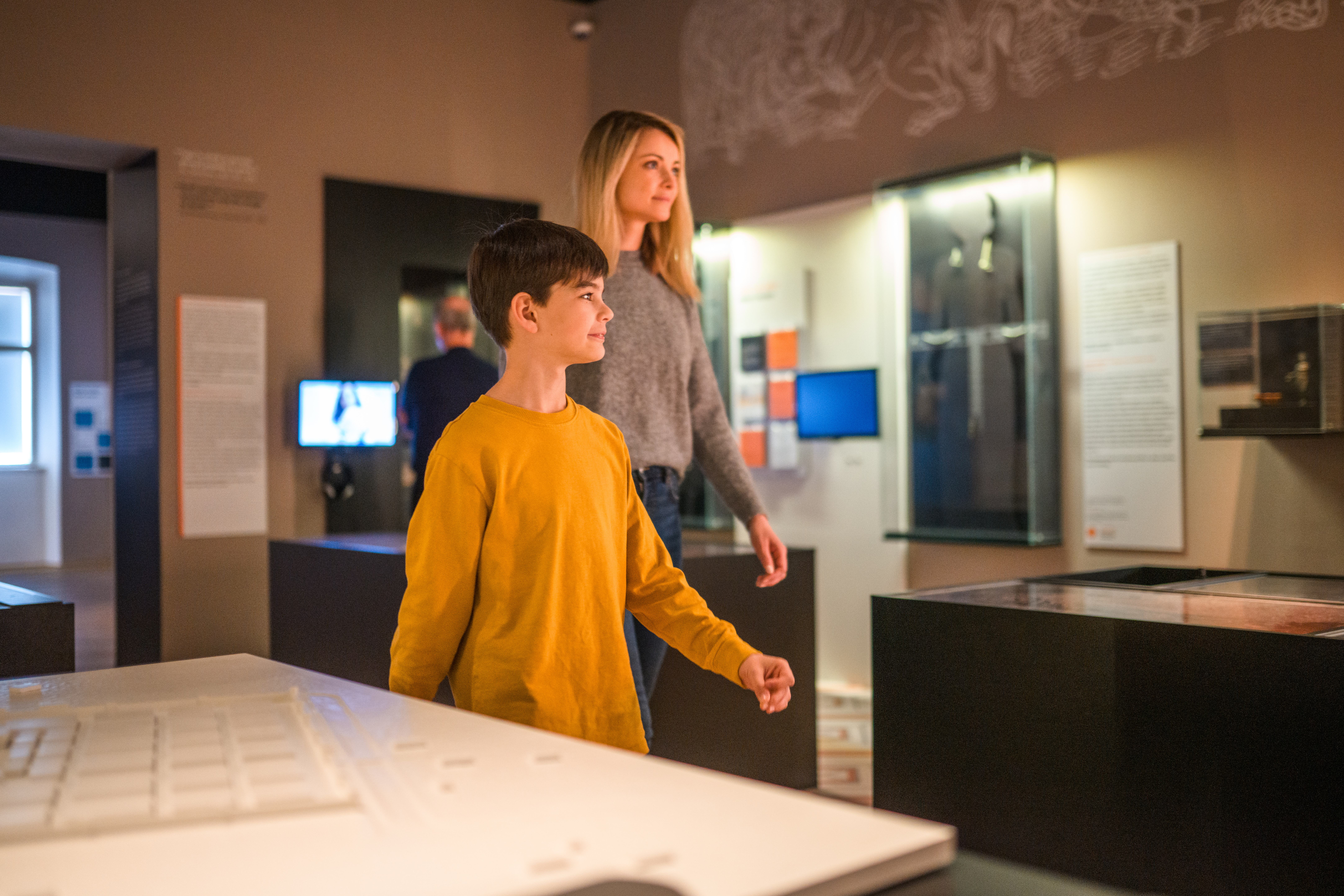 affichage dynamique pour les musées