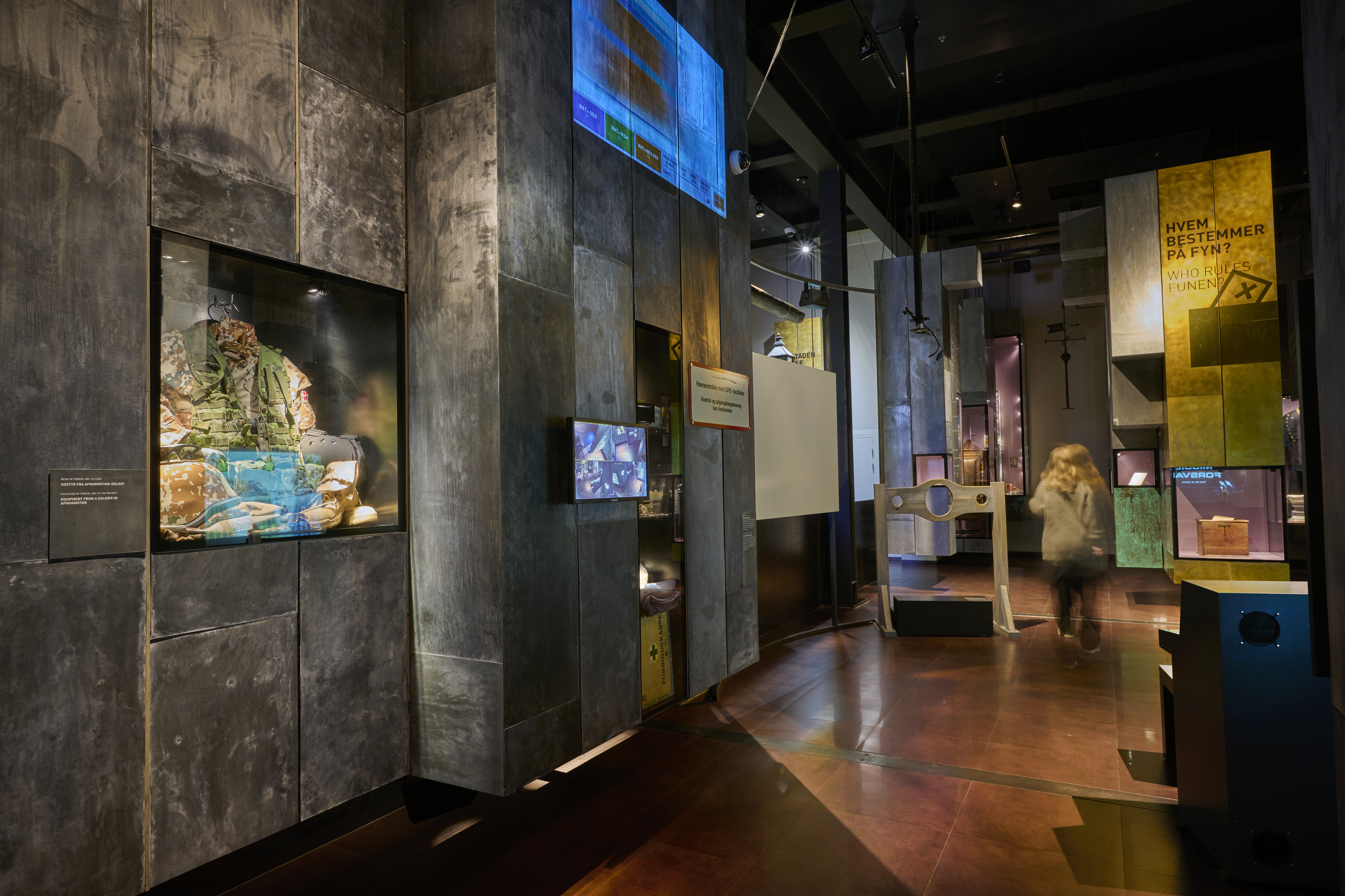 installation audiovisuel pour les musées