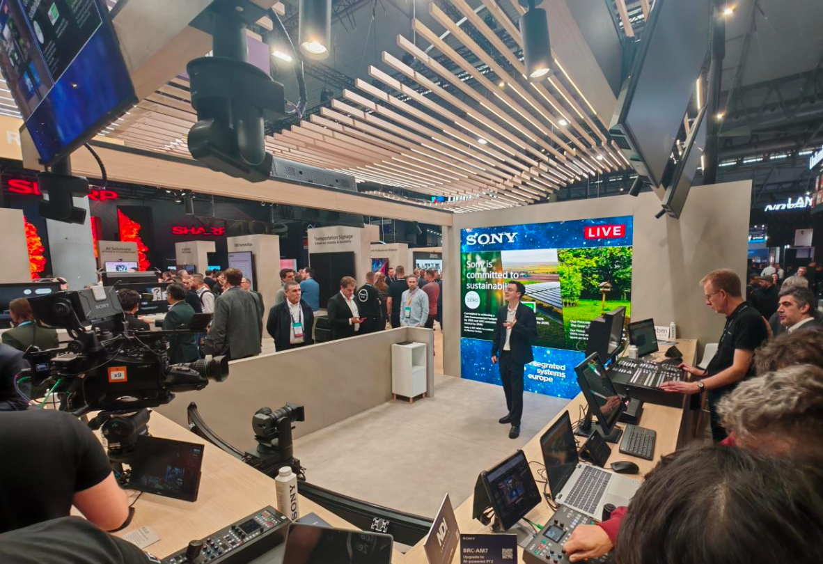 Broadcast corporate ISE Studio TV entreprise